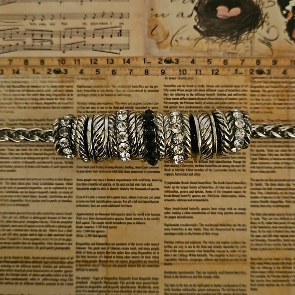 Nwot - Customizable Multi-Ring Necklace - Vintage… - image 2